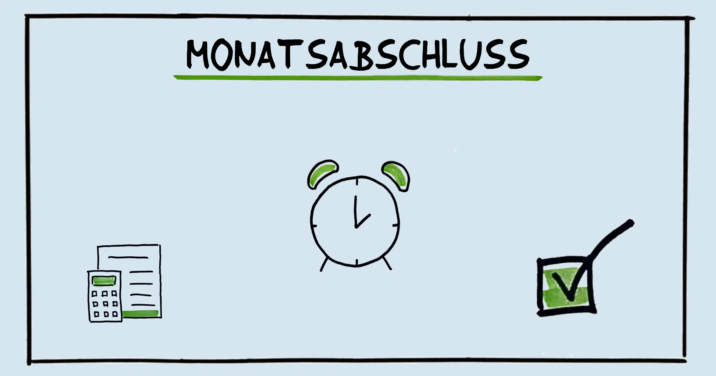 Monatsabschluss