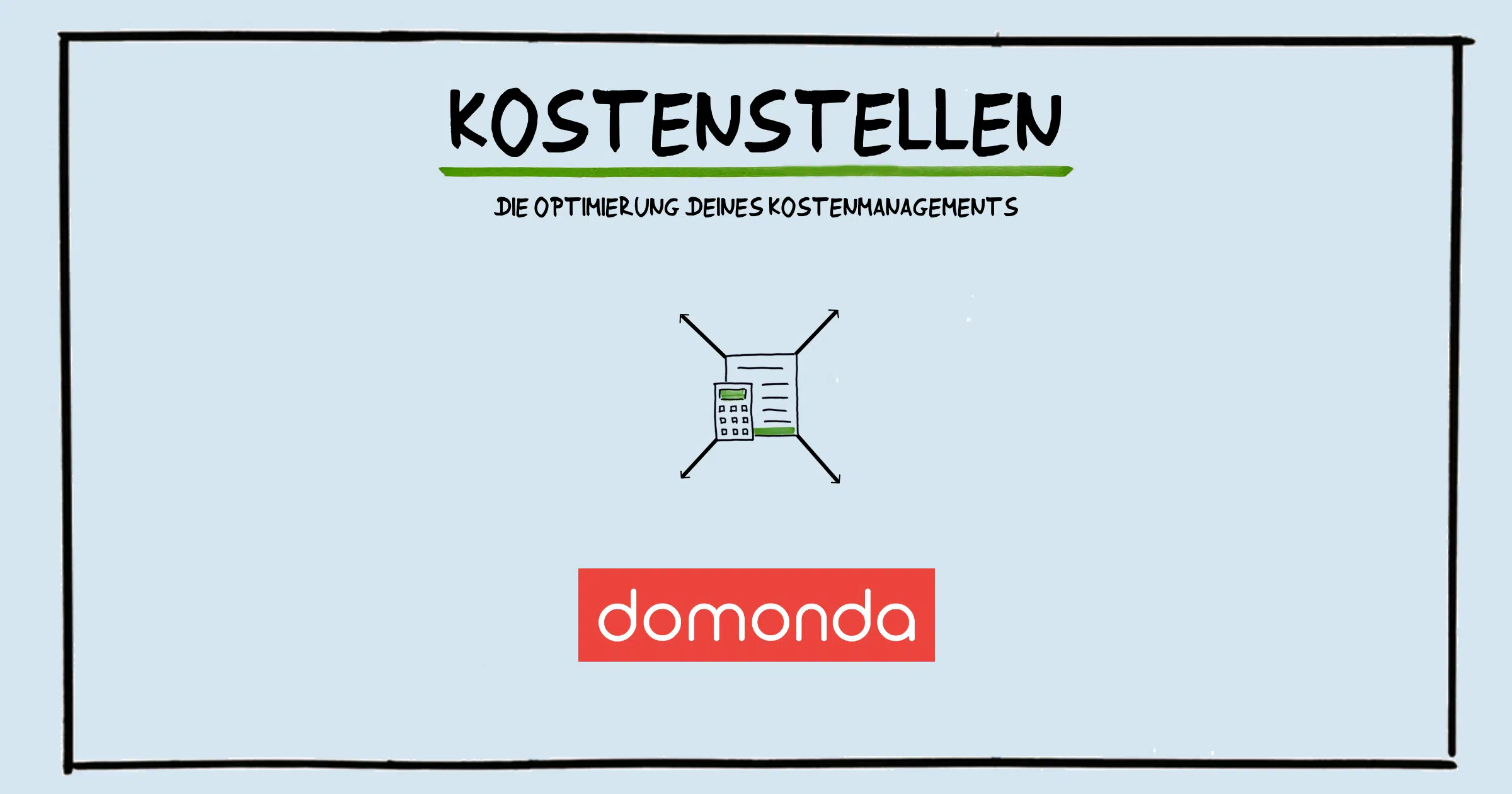 domonda Kostenstellen