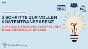 Kostenrechnung umsetzen